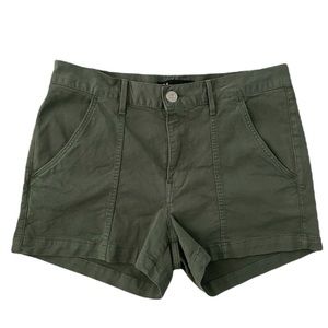 3x1 NYC Olive Green Denim Jean Shorts